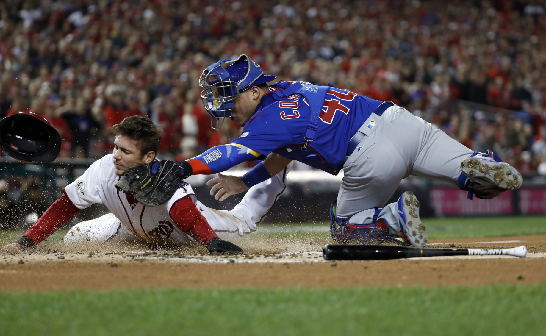 APTOPIX NLDS Cubs Nationals Baseball